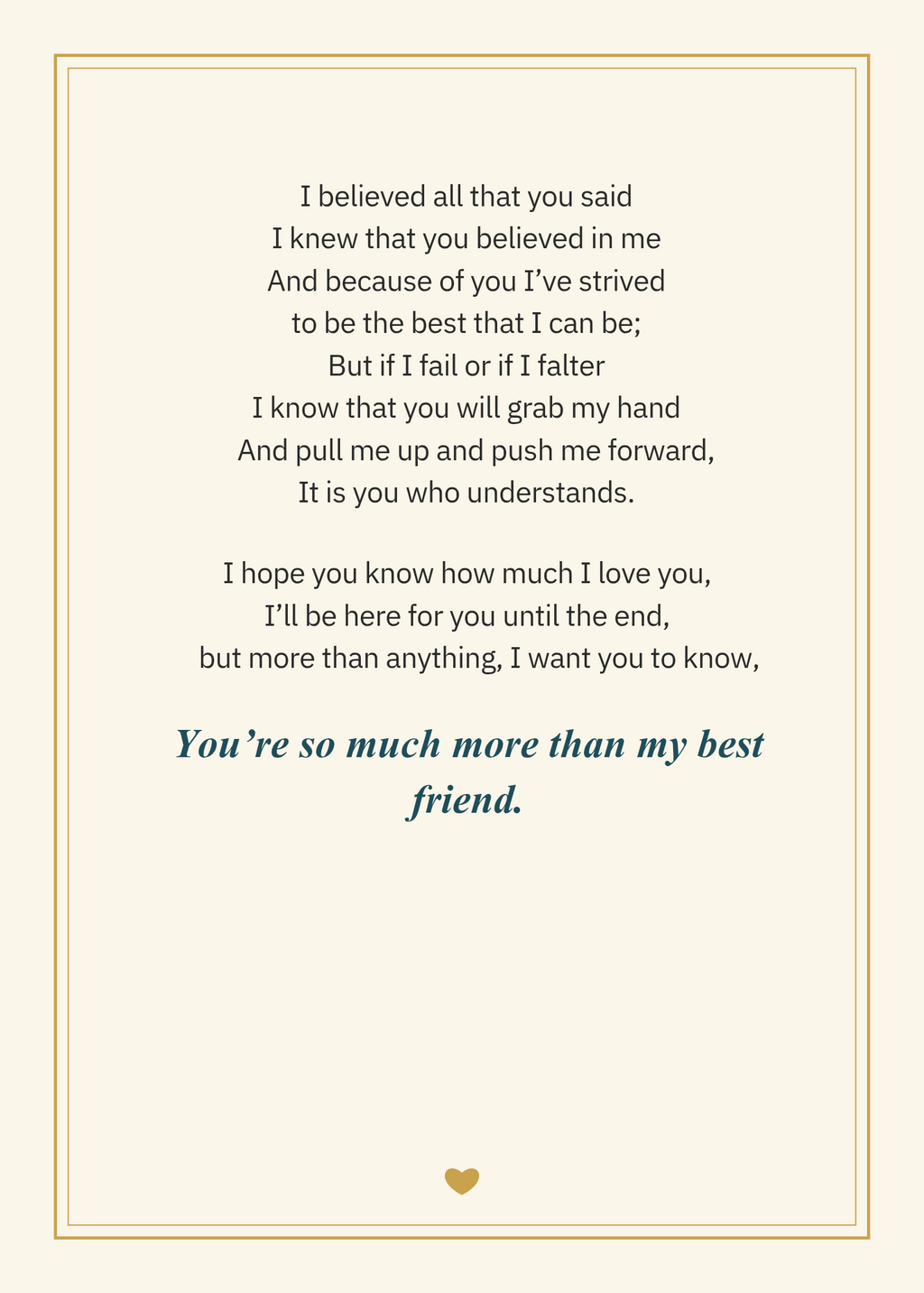 My Best Friend - Digital Download