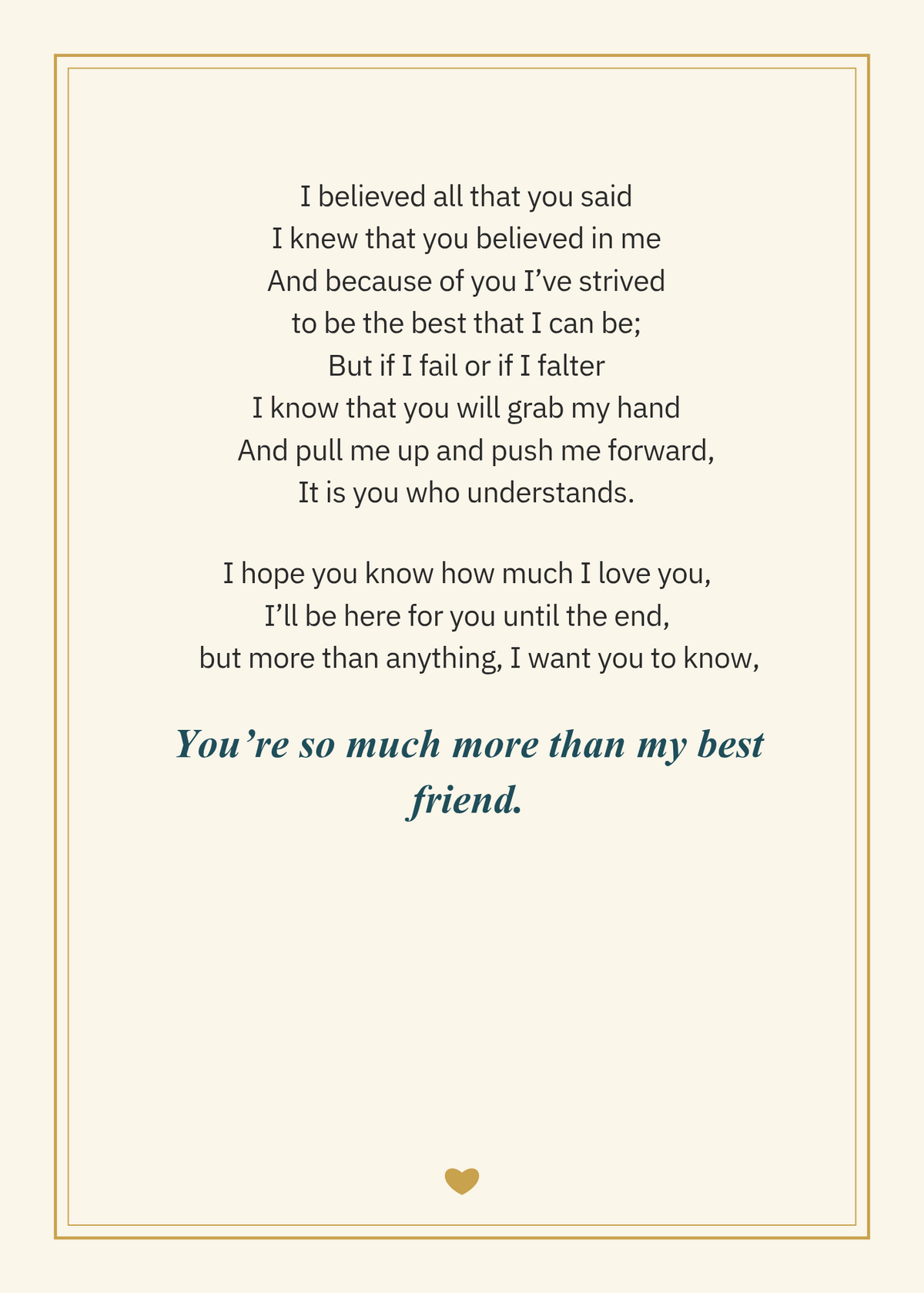 My Best Friend - Digital Download